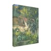 Trademark Fine Art Paul Cezanne 'House Of Pere Lacroix' Canvas Art, 35x47 BL01976-C3547GG